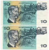 Ausztrália 1979. 10D "H.M. Knight - J. Stone" + 1983. 10D "R.A. Johnston - J. Stone&q...