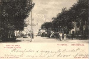 Grado, Via Stefania / street view. F. H. Schimpff, Alois Beer
