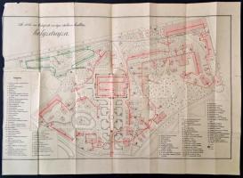 1885. évi Budapesti Országos Általános Kiállítás. [Látképe/térképe.] Bp., 1885., Deutsch M., 1 t.(ch...