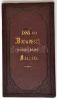 1885. évi Budapesti Országos Általános Kiállítás. [Látképe/térképe.] Bp., 1885., Deutsch M., 1 t.(ch...