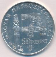 1981. 500Ft Ag "Bartók Béla" T:BU kis patina
Adamo EM62