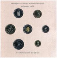 2006. 1Ft-100Ft (7xklf) + Emlékérem "Születési évem pénzérméi / Baby Coin Set" forgalmi so...