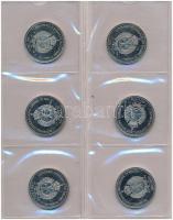 Máltai Lovagrend 2004. 100L Cu-Ni "(...) ország az EU-ban" (37x), 31xklf darab T:1 eredeti...