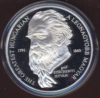 2000. "MKB-Széchenyi" Ag emlékérem T:PP Erdeti díszdobozban!