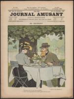 1901 Journal Amusant, journal humoristique Nr. 119 - francia nyelvű vicclap, illusztrációkkal, 16p / French humor magazine