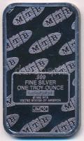 Amerikai Egyesült Államok ~1982. "Liberty" befektetési ezüsttömb (31,19g/0.999/28,5x49,5mm...