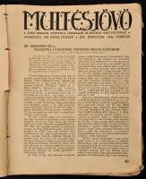 1926 Múlt és Jövő, zsidó irodalmi, művészeti, társadalmi és kritikai havi folyóirat, XVI. évfolyam, februártól decemberig, borítás nélkül