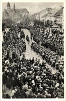 1938 Kassa, Kosice; bevonulás / entry of the Hungarian troops