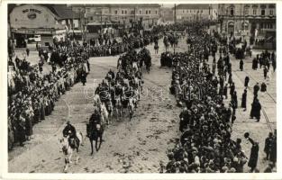 1938 Kassa, Kosice; bevonulás / entry of the Hungarian troops