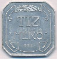 ~1909-1918. Tíz mérő / Főherczegi Gazdasági Intézőség Bokroshát Al bárca T:2