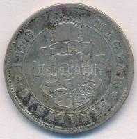1883KB 1Ft Ag "Ferenc József / Barokk címer" T:2,2- patina
Adamo M15