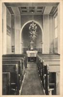 Pozsony, Pressburg, Bratislava; Kapelle des Diakonissen-Mutterhauses / Diakonissza anyaotthon kápolnája, belső / motherhouse chapel interior (EK)