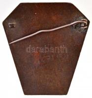 Franciaország ~1946. "Idegenlégió 2. Segédcsapata" zománcozott Br jelvény (35x36mm) T:2,2-...