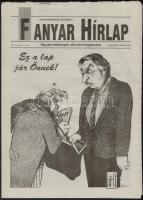 1986-1991. december 4 db szilveszteri különszám, Fanyar Hírlap, Népszabi, T-Boy