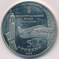 Ukraja 2008. 5H Cu-Ni "Ukrajna régi városai" T:PP fo.
Ukraine 2008. 5 Hryven Cu-Ni "...