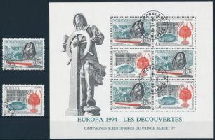 Europa CEPT: Felfedezések és találmányok sor + blokk Europa CEPT: Discoveries and inventions set + b...