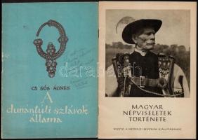 Vegyes történeti témájú könyvtétel, 4 db: 

Lengyel Irina: A szkíta aranyszarvas. Bp., 1956, Magya...