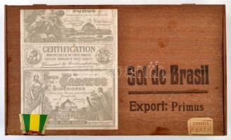 Sol de Brasil fa szivaros doboz