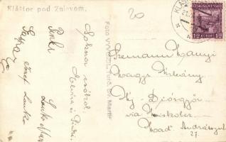 Znióváralja, Klastor pod Znievom; Áll. tanítóképezde / teachers' training school. Foto Vyvozil ...