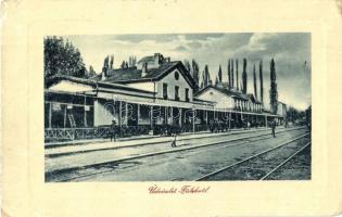 1912 Fülek, Filakovo; vasútállomás. W.L. Bp. 5959. / Bahnhof / railway station (EB)