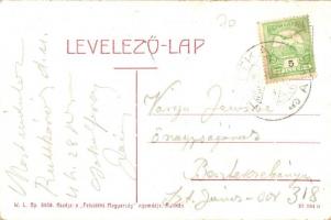 Fülek, Filakovo; Vasútállomás, gőzmozdony, vasutasok. W. L. Bp. 5959. Kiadja a Felvidéki Magyarság n...