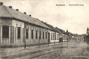 Komárom, Komárno; Tisztviselő telep, utca / officers colony, street view (EK)