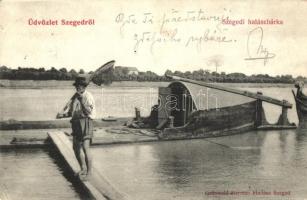 Szeged, Halászbárka, kiadja Grünwald Herman (EK)