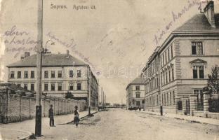 Sopron, Oedenburg; Ágfalvai út, Tüzér laktanya. Kummert L. utóda 362. sz. (EK)