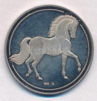 Németország DN "40 éves a Duisburgi Állatkert" fém zseton (30mm) T:2(PP) patina
Germany N...