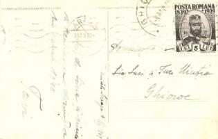 1940 Lupény, Lupeni; Strázsa télen / Straja in winter. photo