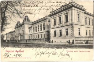 Gyula, Törvényszéki palota, kiadja Schwimmer Arnold (EK)