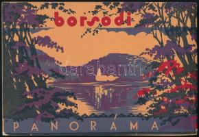 1936 Miskolci kirakat - Borsodi panoráma. Szerk.: Fazekas Sámuel. Borítólap, illusztrációk és grafik...