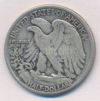 Amerikai Egyesül Államok 1947. 1/2$ Ag "Walking Liberty" T:3
USA 1947. 1/2 Dollar Ag &quo...