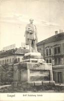 Szeged, Gróf Széchenyi István szobor, ruhabolt (EK)