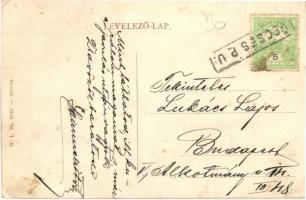 Vecsés, Fő utca, gyerekek. W. L. Bp. 5732. (EB)