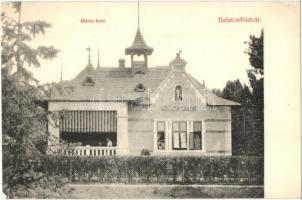 Balatonföldvár, Mária kert, villa (EK)