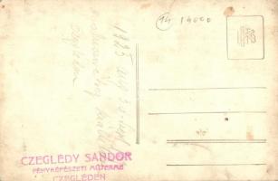 1925 Cegléd, Faluszövetség Kiállítása, Nagy Gyula cukrászdájának bemutatója. Czeglédy Sándor photo