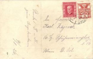 1926 Főrév, Ruzsinó, Oberufer, Prievoz, Ruzinov (Pozsony, Pressburg, Bratislava); Csáky kastély, lét...