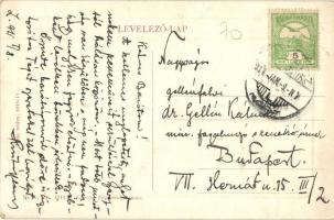 Losonc, Lucenec; Rákóczi utca, Hammermüller, Tarjányi, Redlinger üzlete. W. L. Bp. 4714. Kármán Zsig...