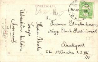 Losonc, Lucenec; Hubay kastély. W. L. Bp. 4707. / castle (EK)