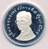 Thaiföld 1974. 100B Ag "WWF" T:PP fo. Thailand 1974. 100 Baht Ag "WWF" C:PP spotted Krause Y#103a