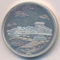 1994. "Dunaholding Részvénytársaság" jelzett Ag emlékérem (22,06g/0.925/30mm) T:1 (eredeti...
