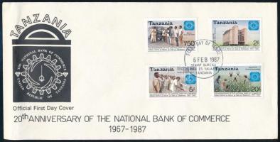 20 éves Nemzeti Bank sor FDC-n, National Bank set FDC