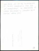 Ewa Aulin és Jean Sorel színészek, 3 db feliratozott, pecséttel jelzett sajtófotó, 18×23,5 cm