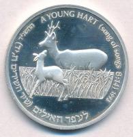 Izrael 1993. 2Sh Ag "Flora és Fauna az Énekek énekéből: Fiatal szarvasbika és az Almafa" T...