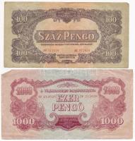 1944. 1P-1000P (8xklf) "A Vörös Hadsereg Parancsnoksága" teljes sor T:III,III-