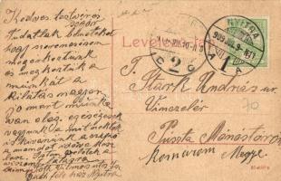 Nyitra, Nitra; Orbán út, Püspöki vár. W. L. 483. / street view, bishop's castle (EK)