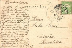 Oravicabánya, Oravita; Fő utca, Rudolf Goldstein üzlete. W. L. 1200. / main street, shops (EK)