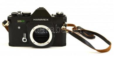 Hanimex 35EE filmes SLR fényképezőgép váz, M42-es objektívekhez, objektív nélkül, működőképes, jó állapotban / Vintage Hanimex film SLR, without lens, in good, working condition