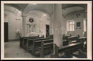 Vác, Püspöki szeminárium, 12 db RÉGI képeslap képeslapfüzetben / 12 PRE-1945 postcards in postcard b...